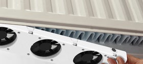 Efficiënte warmte met radiatorventilatoren