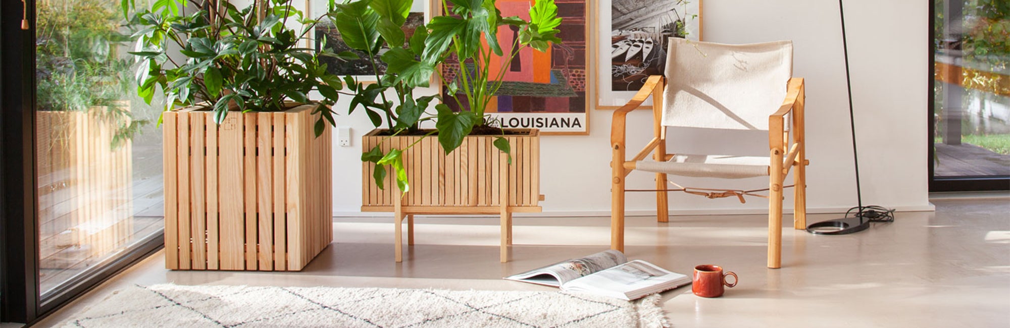 Het bestaat: zelfbewaterende plantenbakken van Squarely Copenhagen