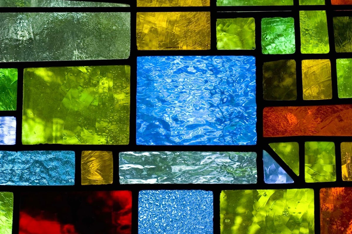 Glas in lood bij Nijhof