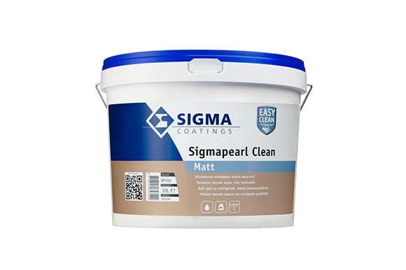 Schone muren met Sigmapearl van Sigma bij Nijhof