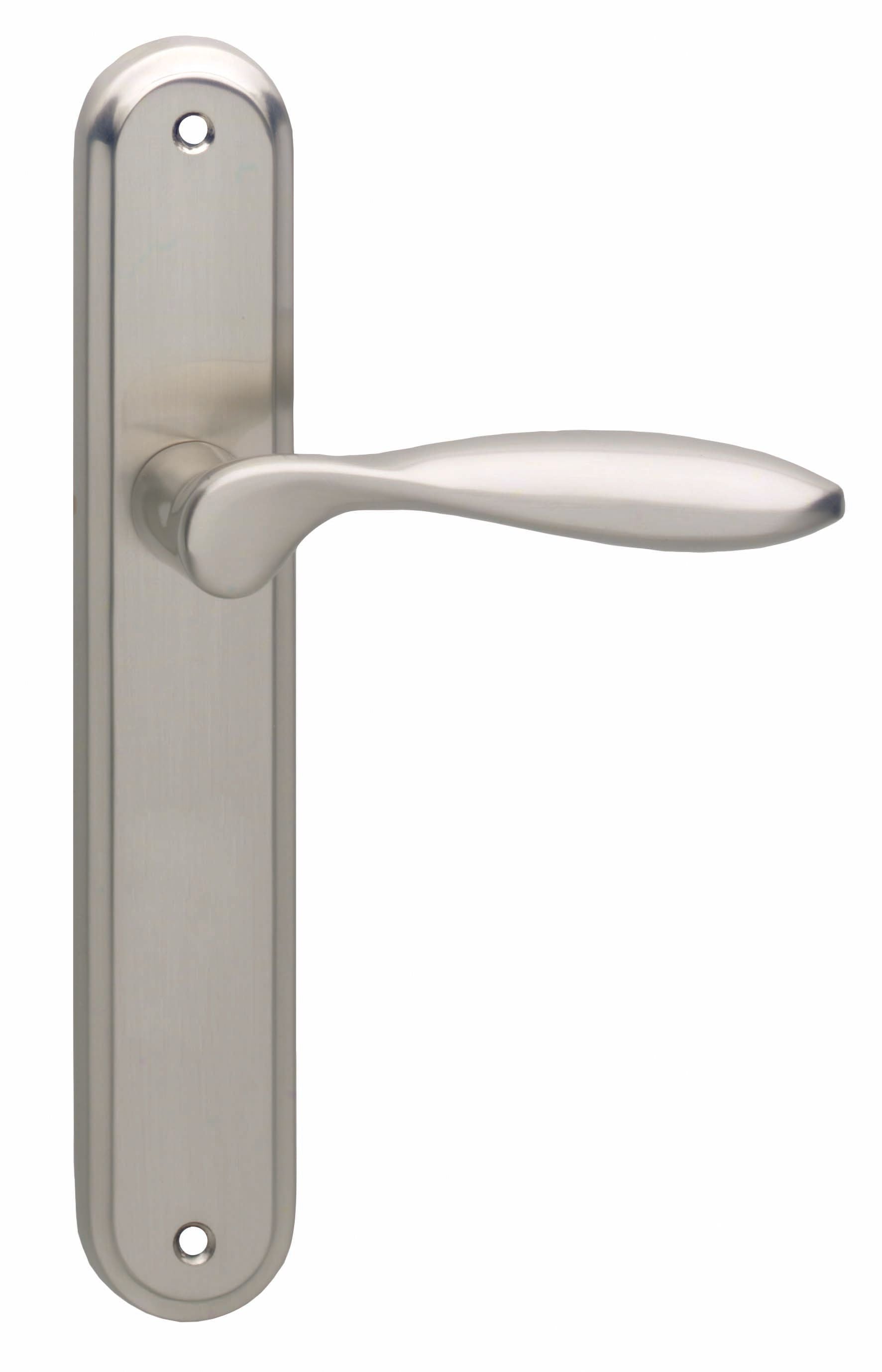 Intersteel Deurkruk George op schild blind nikkel mat