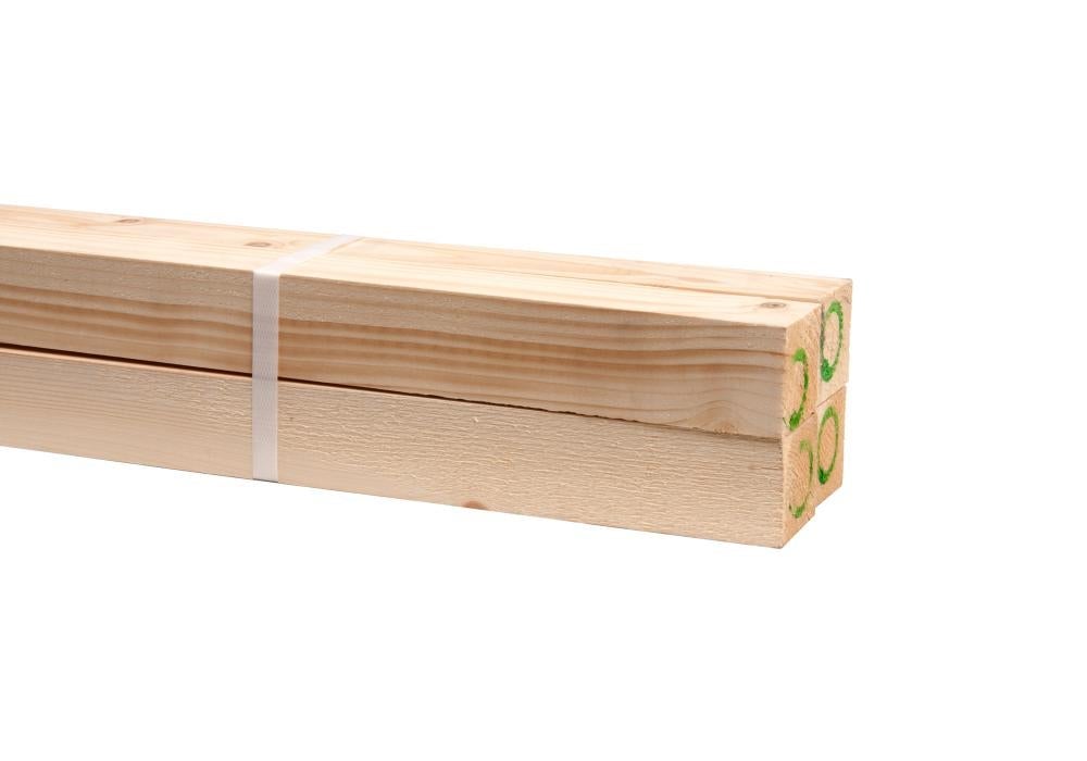 Ruwe lat vuren 46X46mm 210cm