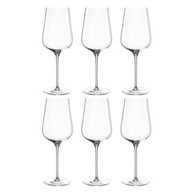Wijnglazenset - Witte wijnglas 580ml set van 6 glazen - Transparant