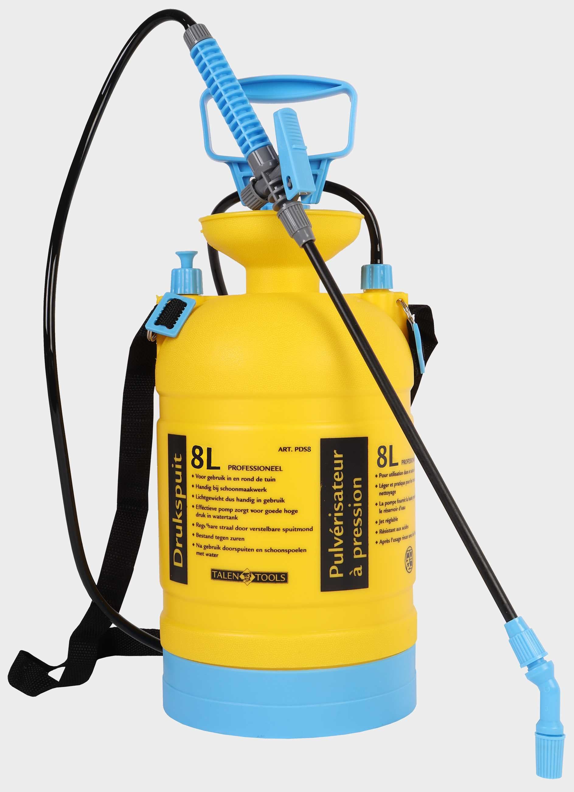 Drukspuit - 435468 - Drukspuit professioneel 8L