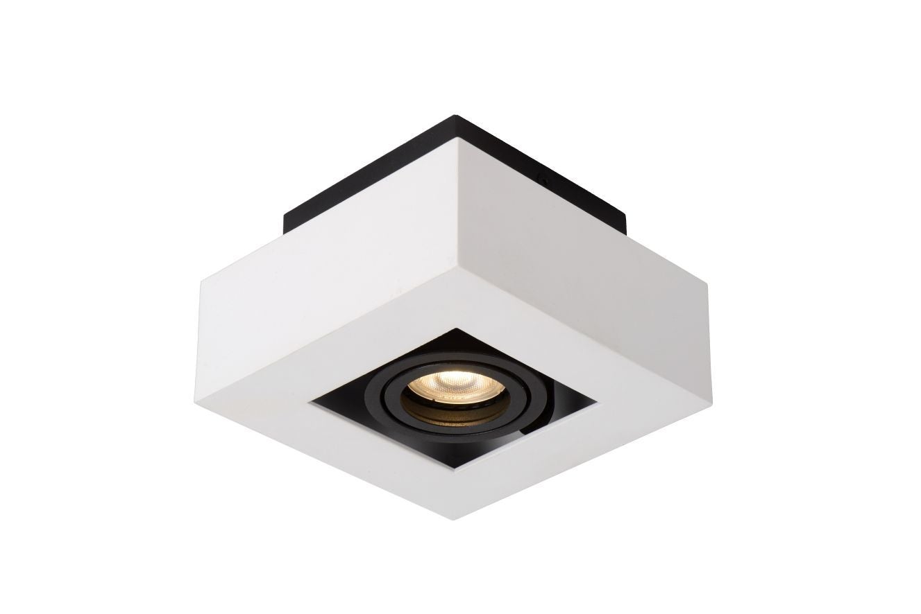 Plafondspot - Xirax Led Dim To Warm Gu10 1X5W 2200K/3000K  - Wit