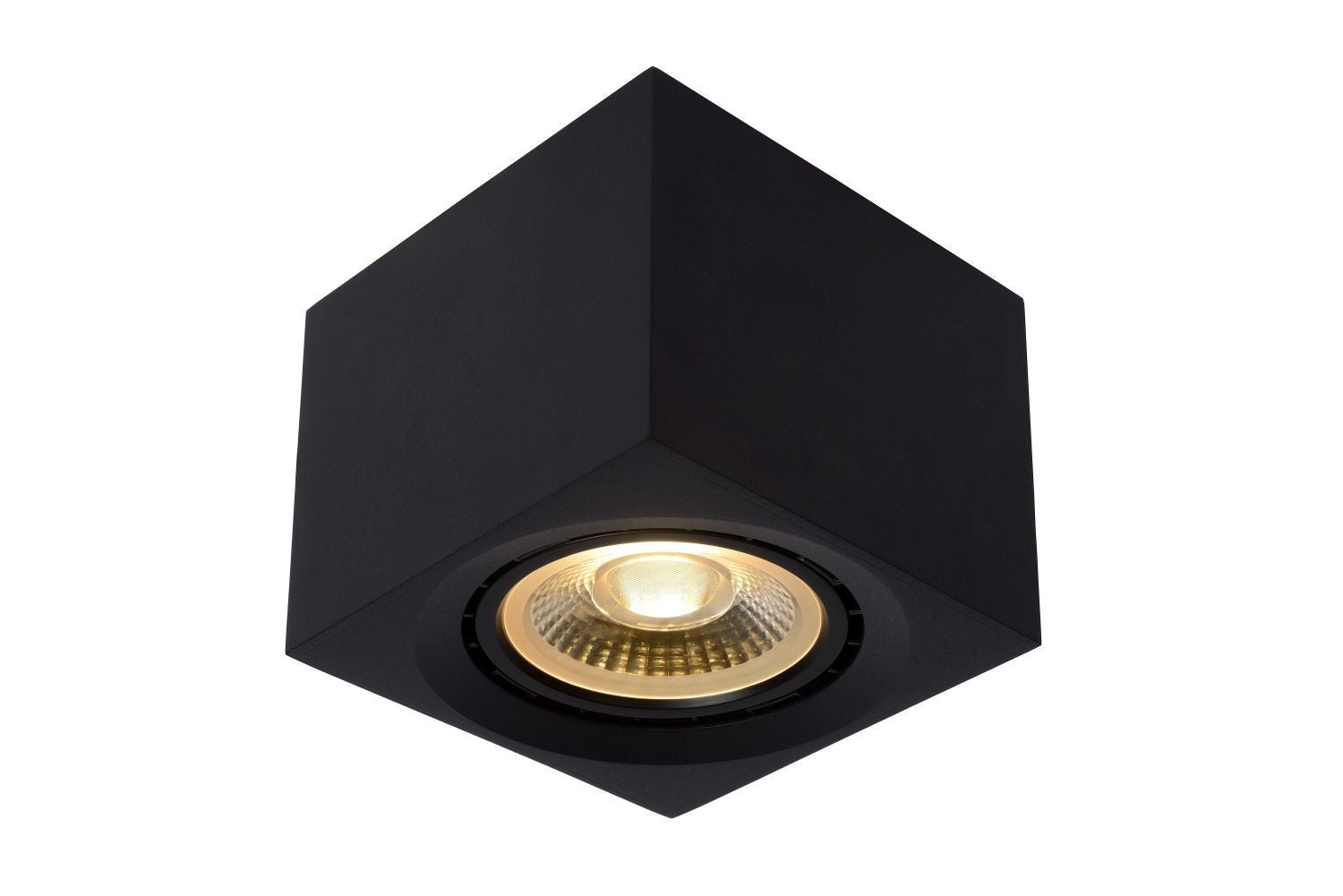 Plafondspot - Fedler Led Dim To Warm Gu10 1X12W 2200K/3000K  - Zwart