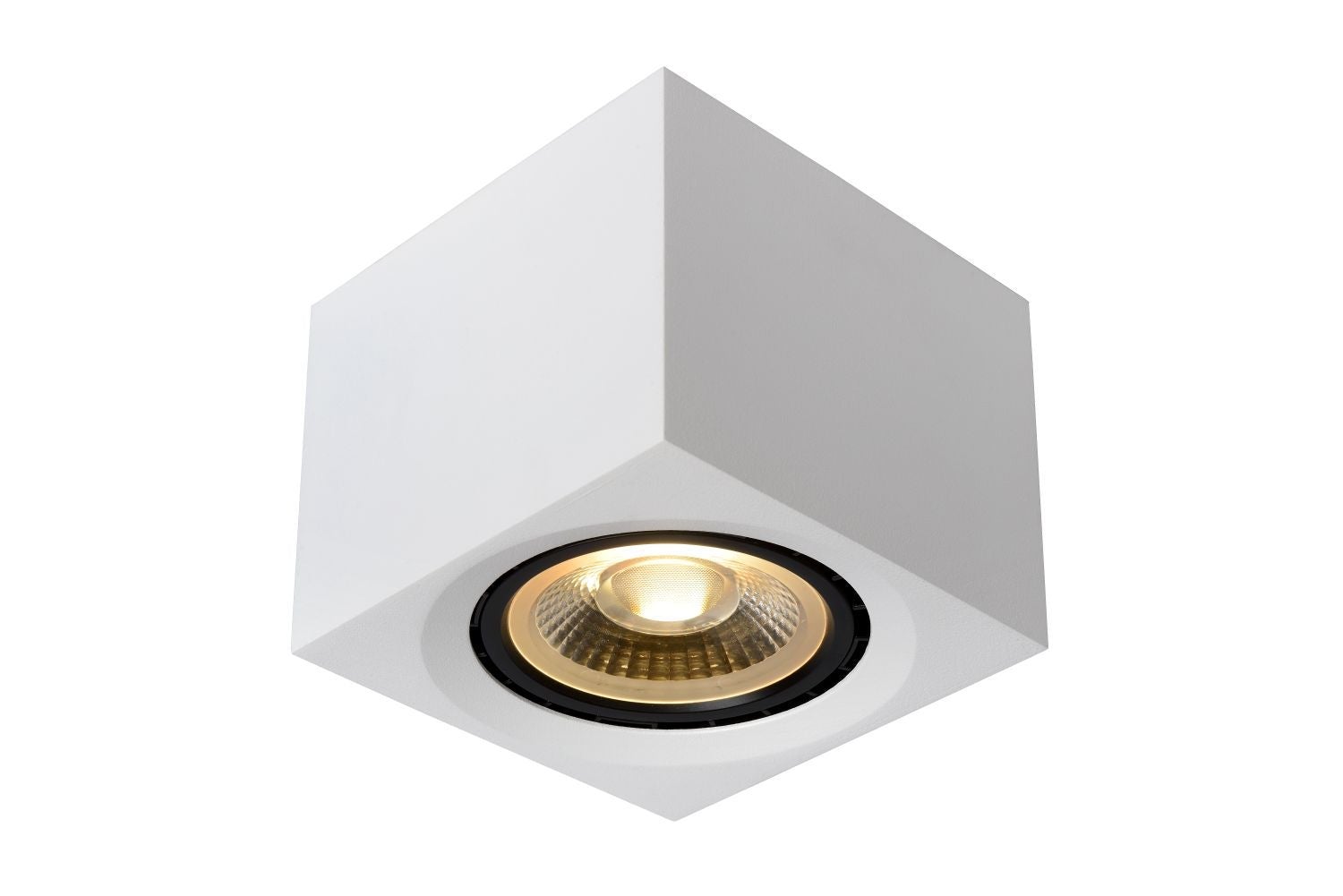 Plafondspot - Fedler Led Dim To Warm Gu10 1X12W 2200K/3000K  - Wit