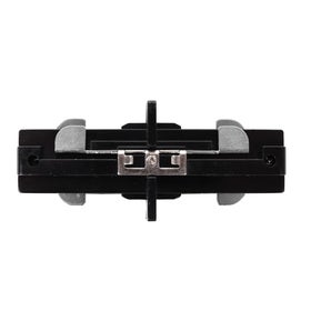 Railverlichting - TRACK I-koppelstuk - 1-fase Railsysteem / Railverlichting - Zwart (Uitbreiding)