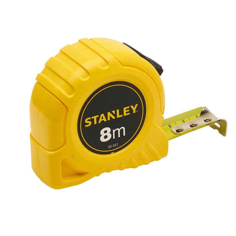 Rolbandmaat 8m - 25mm (kaart) Stanley