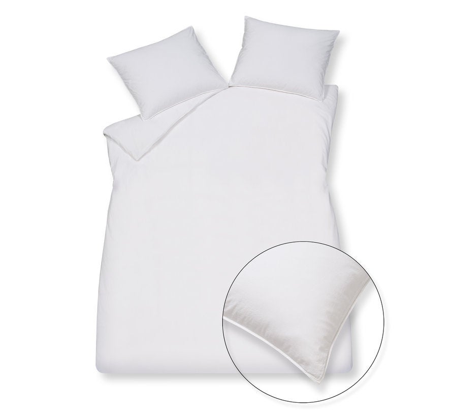 Dekbedovertrek - Pure 63 1-persoons (140x200/220 + 1 sloop)  - White 