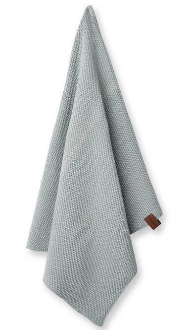 Theedoek - Knitted - Wit