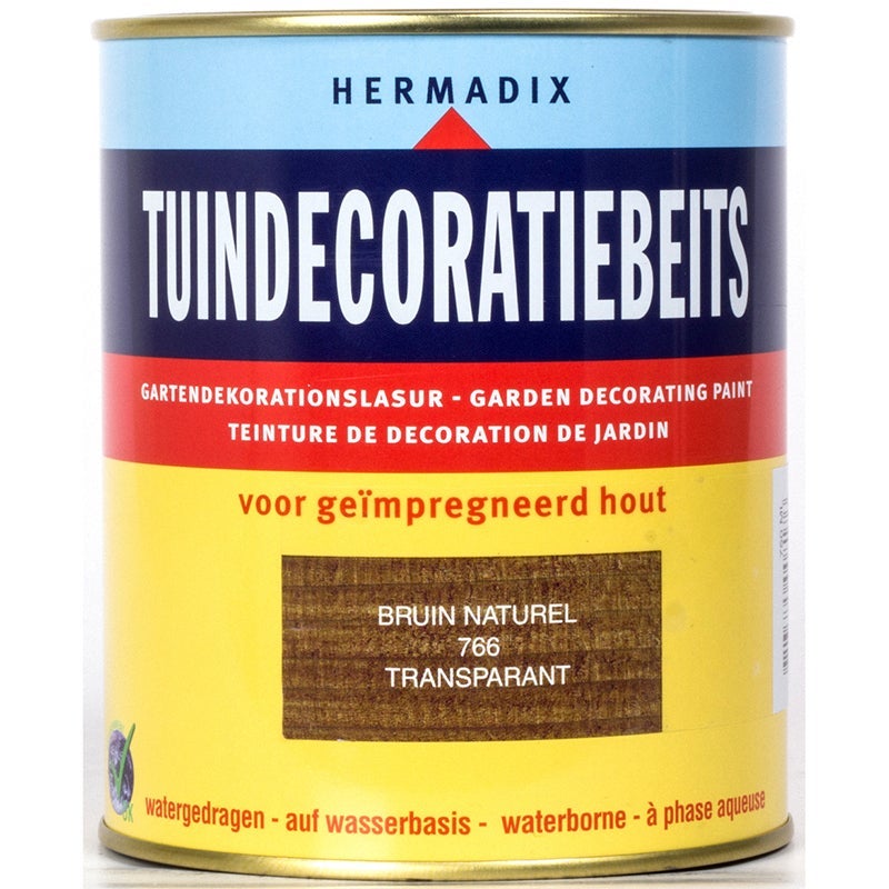Hermadix tuindecoratiebeits bruin 766 750 ml