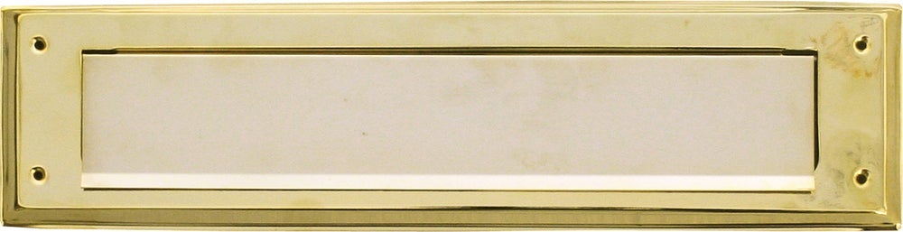 Ellen brievenbus tochtafsluiter met klep bruin