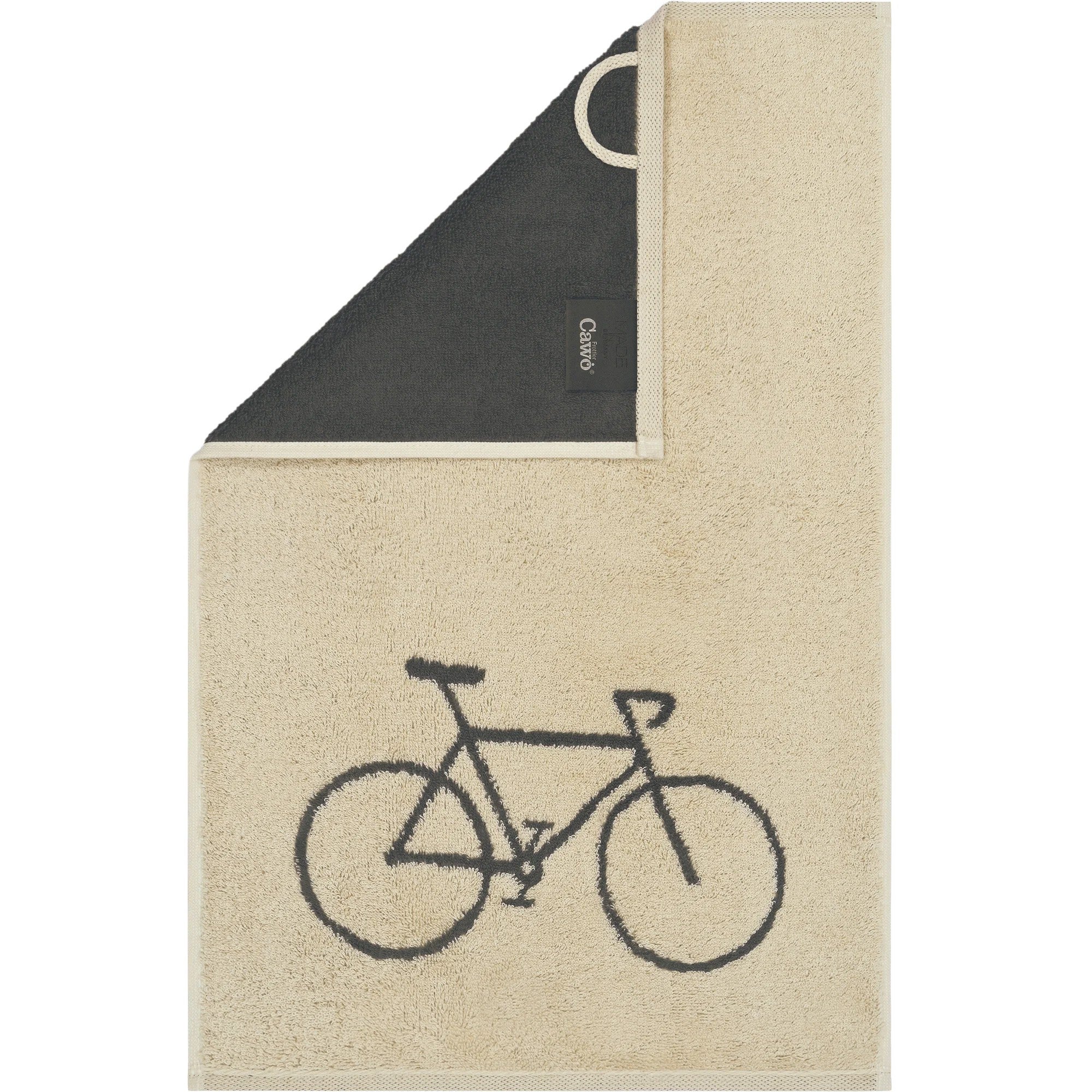 Gastendoekje - Ansichtkaart Editie Bicycle 30x50cm - Beige