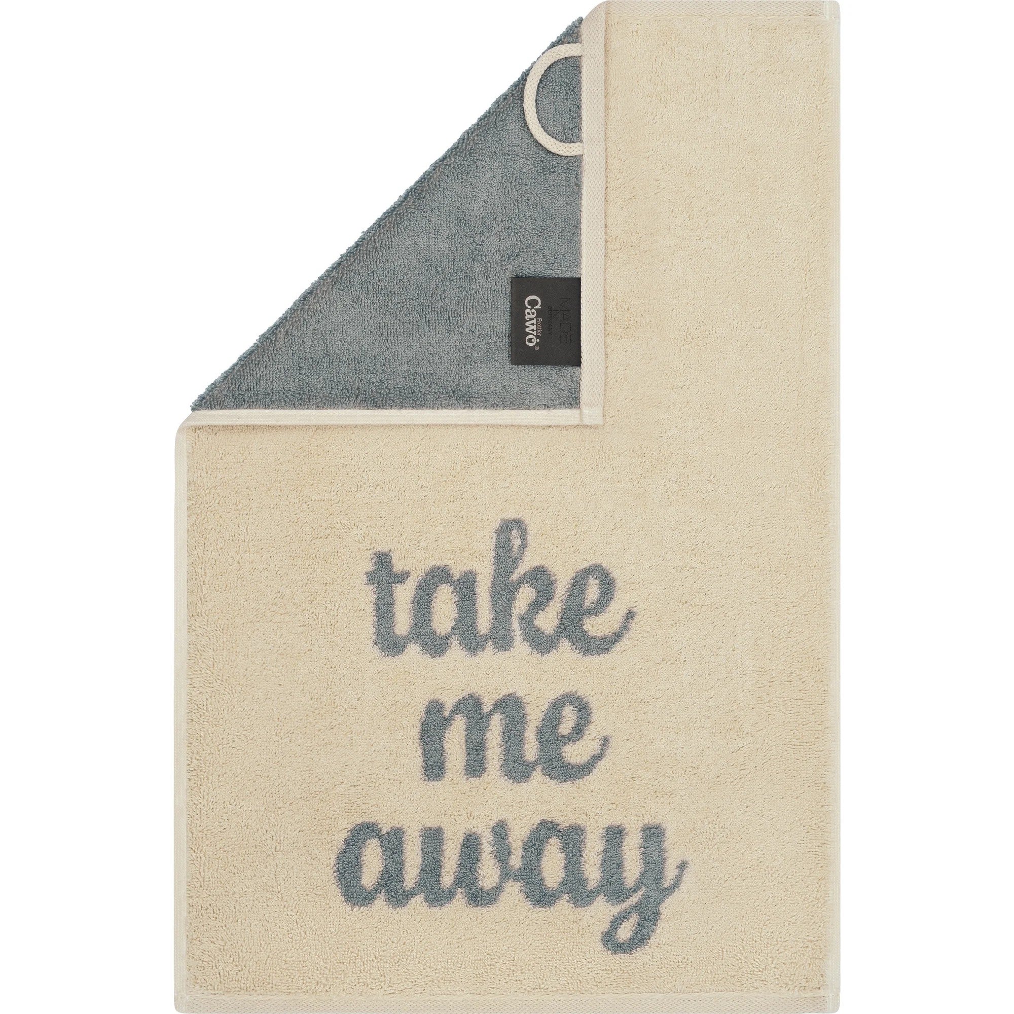 Gastendoekje - Ansichtkaart Editie Take Me Away 30x50cm - Beige