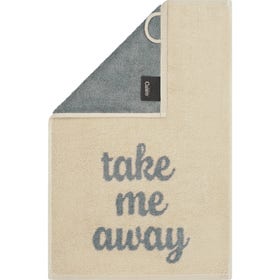 Gastendoekje - Ansichtkaart Editie Take Me Away 30x50cm - Beige