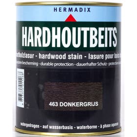 Hermadix hardhoutbeits donker grijs 463 750 ml