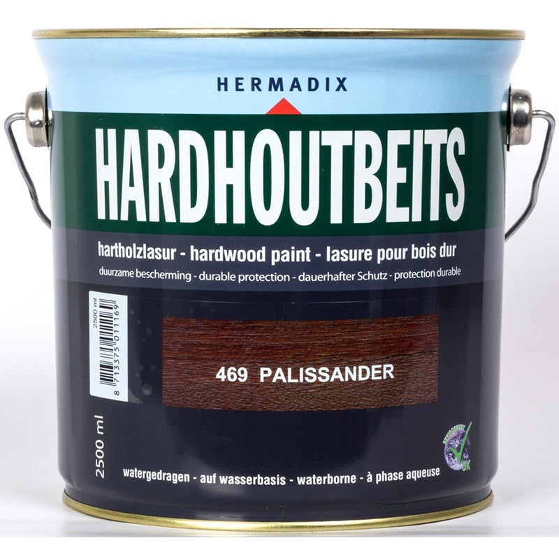 Hermadix hardhoutbeits palissander 469 2,5 l