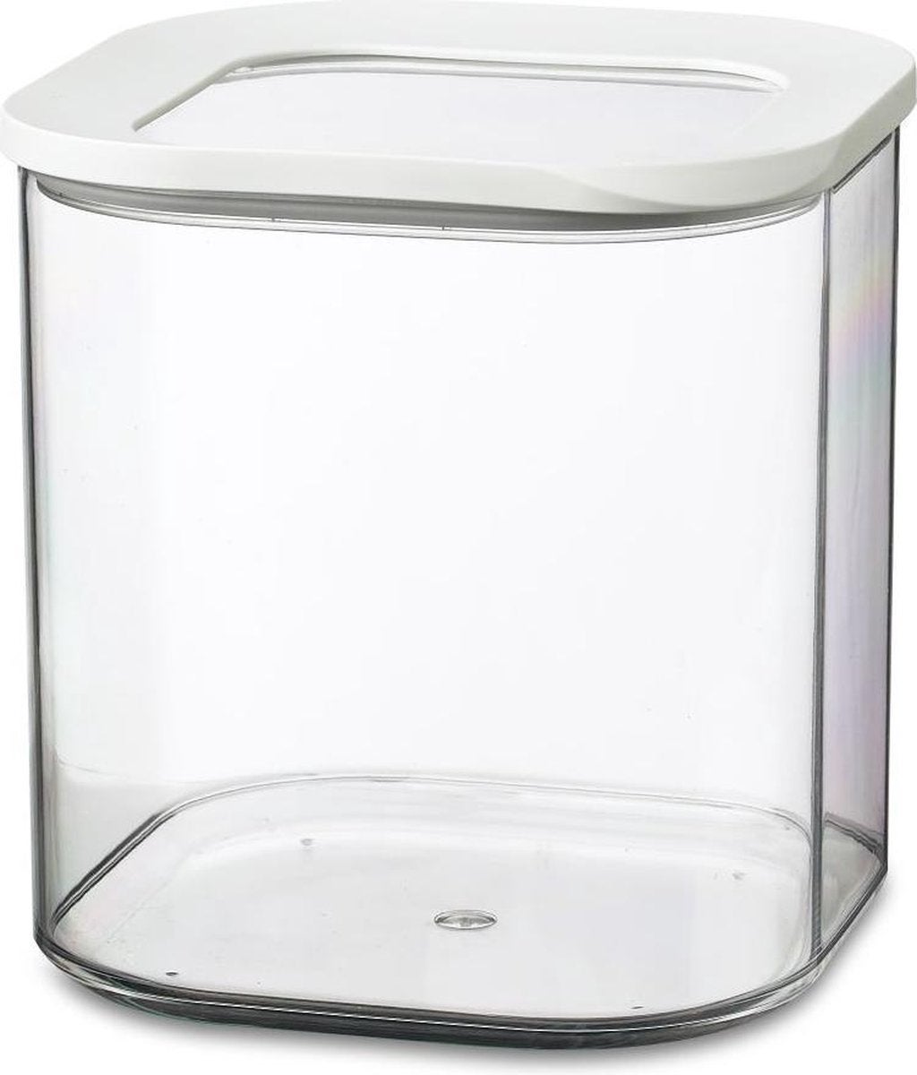 Voorraaddoos - 2750ml - Transparant/Wit