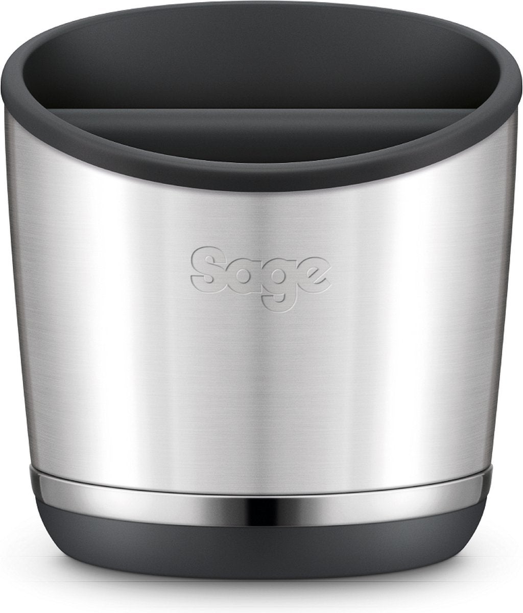 Uitklopbak - The knock box 20 - Black Stainless 