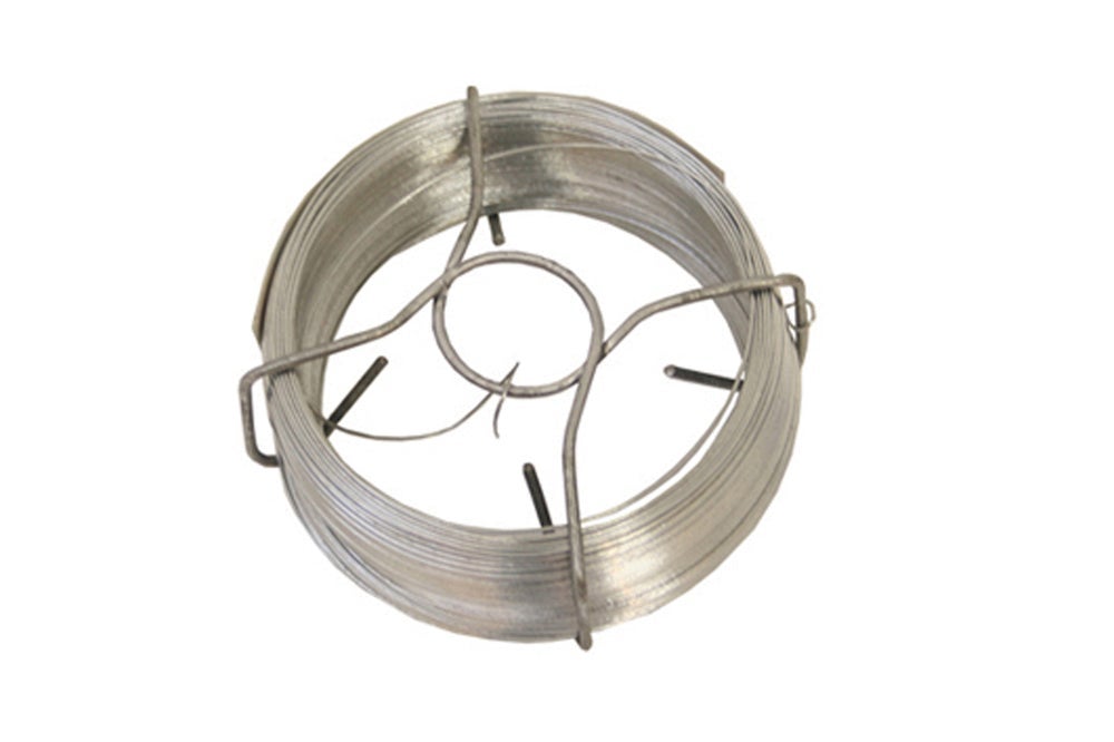 Qx binddraad metaal gegalvaniseerd 50 m x 0,9 mm