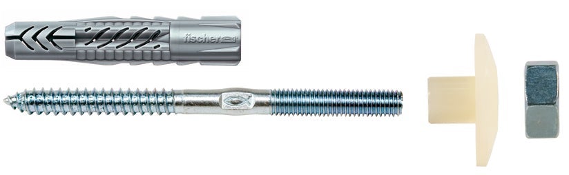 Fischer wastafelbevestigingsset ws 10 x 140 mm k zb