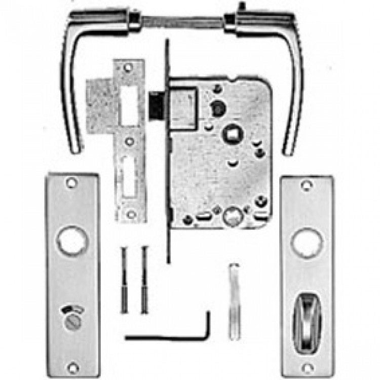 Nemef insteek badkamer/wc-slot 1264-94 set