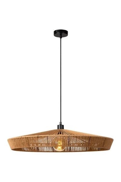 Hanglamp - Yunkai Ø 70 Cm 1Xe27  - Licht Hout