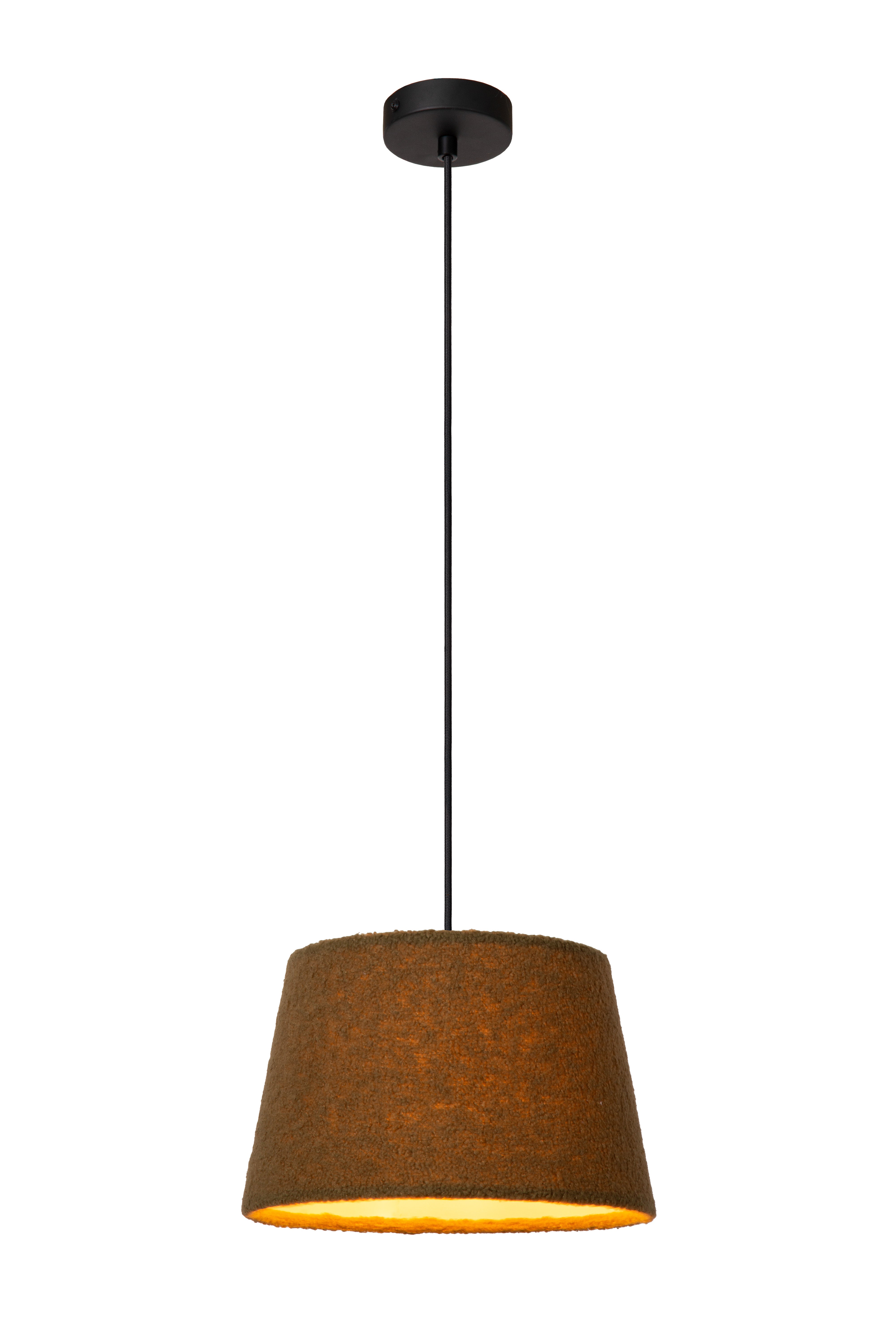 Hanglamp - WOOLLY Ø 28 cm 1xE27  - Groen