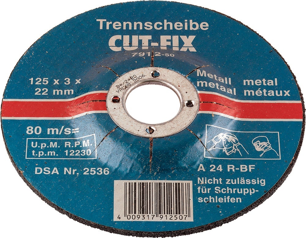 Kwb doorslijpschijf voor metaal, 178 mm