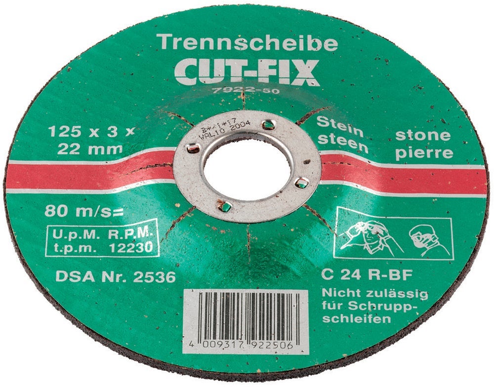 Kwb doorslijpschijf voor steen, 178 mm