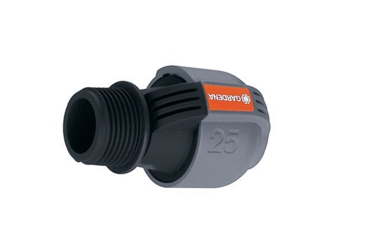 Gardena verbindingsstuk 25 mm x 1 inch buitendraad