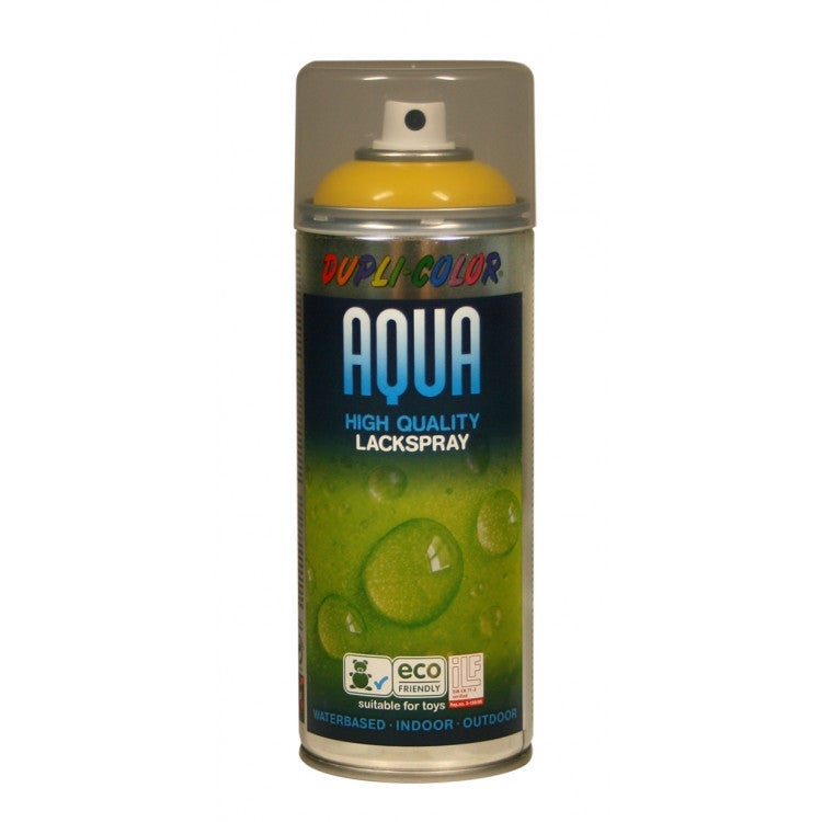 Dupli color aqua hoogglanslak verkeersgeel ral 1023 350 ml