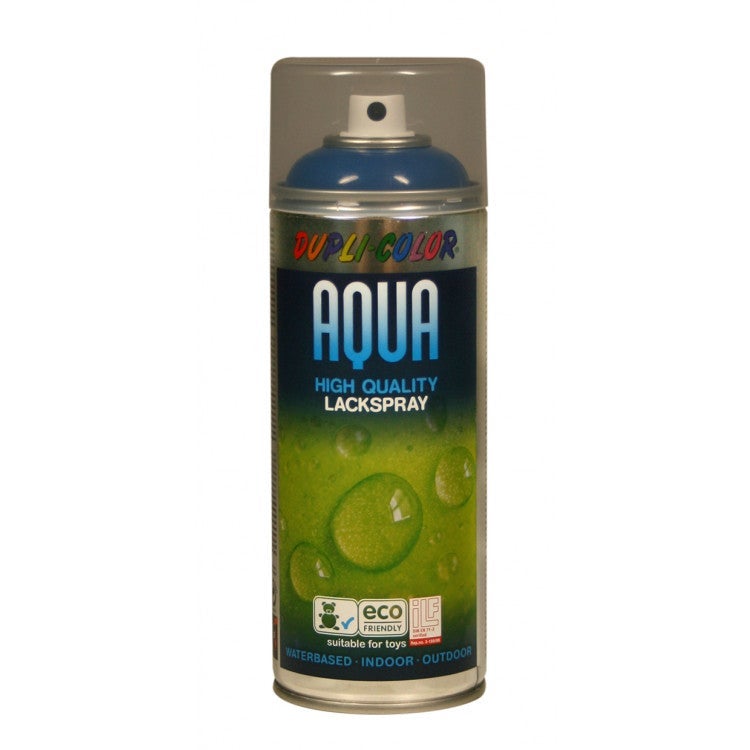 Dupli color aqua hoogglanslak gentiaanblauw ral 5010 350 ml