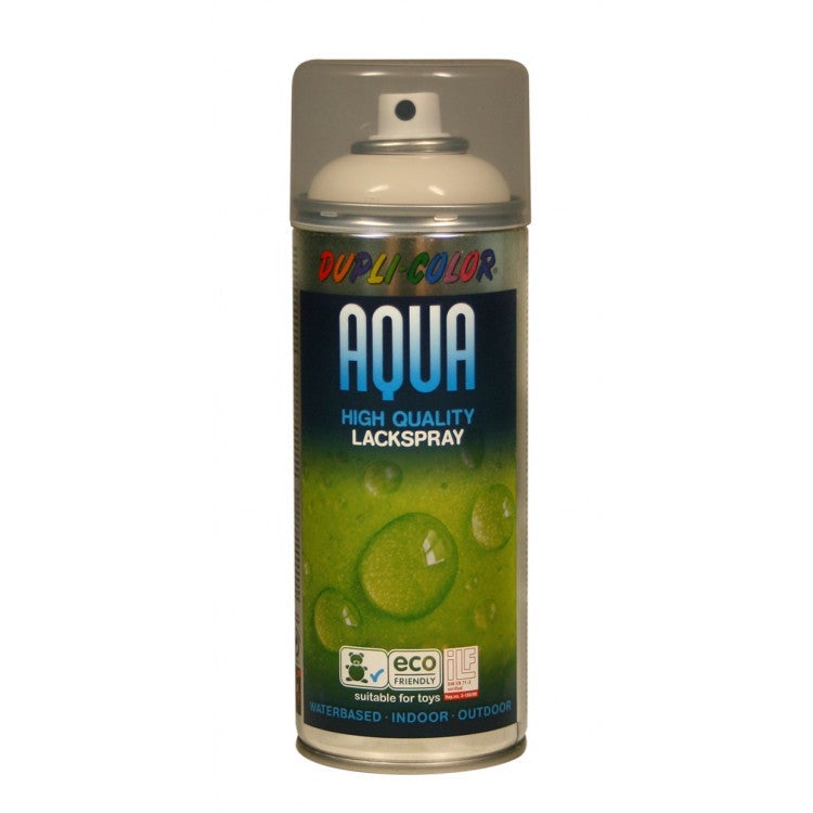 Dupli color aqua hoogglanslak crème wit ral 9001 350 ml