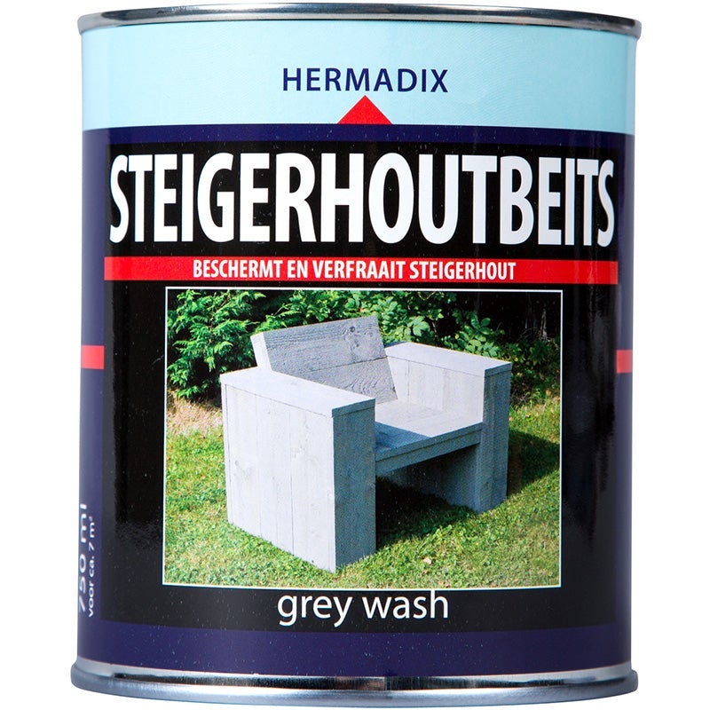 Hermadix steigerhoutbeits grey wash 750 ml