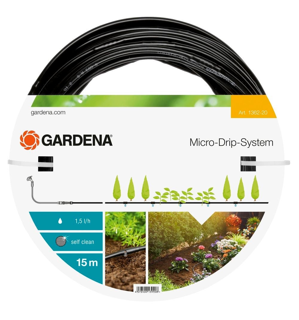 Gardena druppelbuis 4.6 mm 15 m