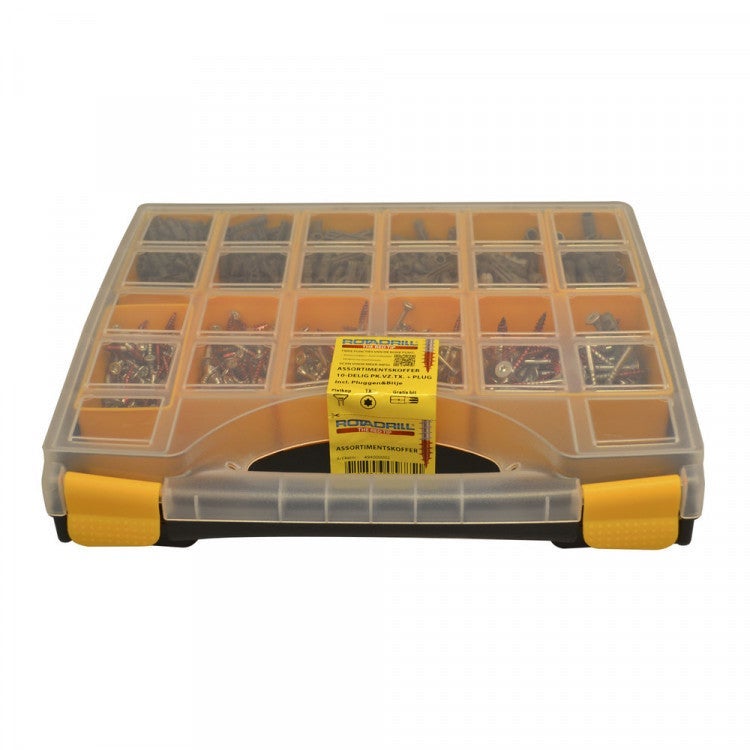 Rotadrill assortimentskoffer nr.2 unischroef pk tx