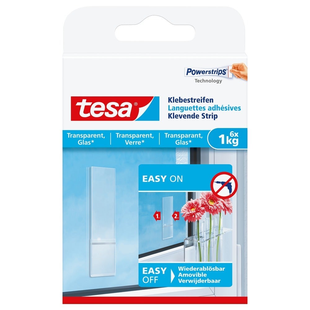 Tesa powerstrips 77733 transparant 1 kg