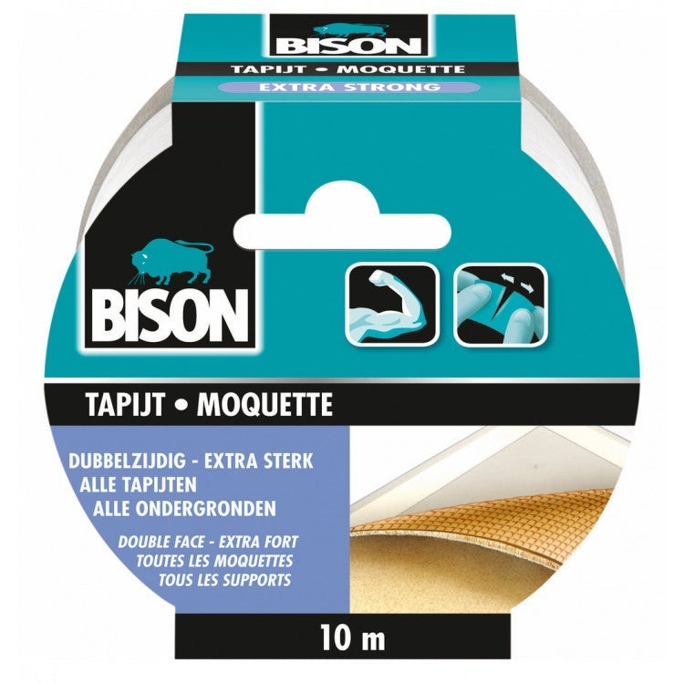 Bison tapijttape extra strong rol ¡10 m