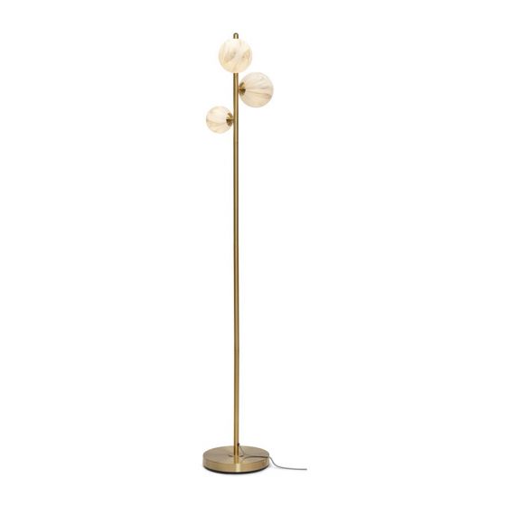 Vloerlamp - Carrara - Goud 