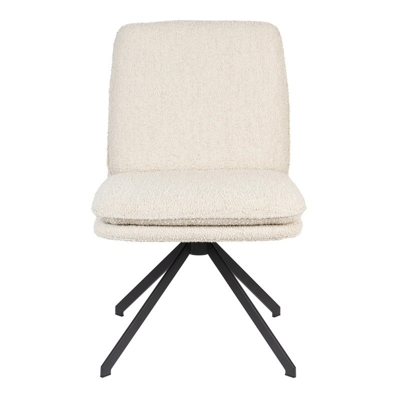 Eetkamerstoel - Tyler beige - Set van 2