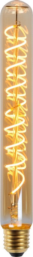 Filament Lamp - T32 Ø 3,2 Cm Led Dimb. E27 1X5W 2200K  - Amber
