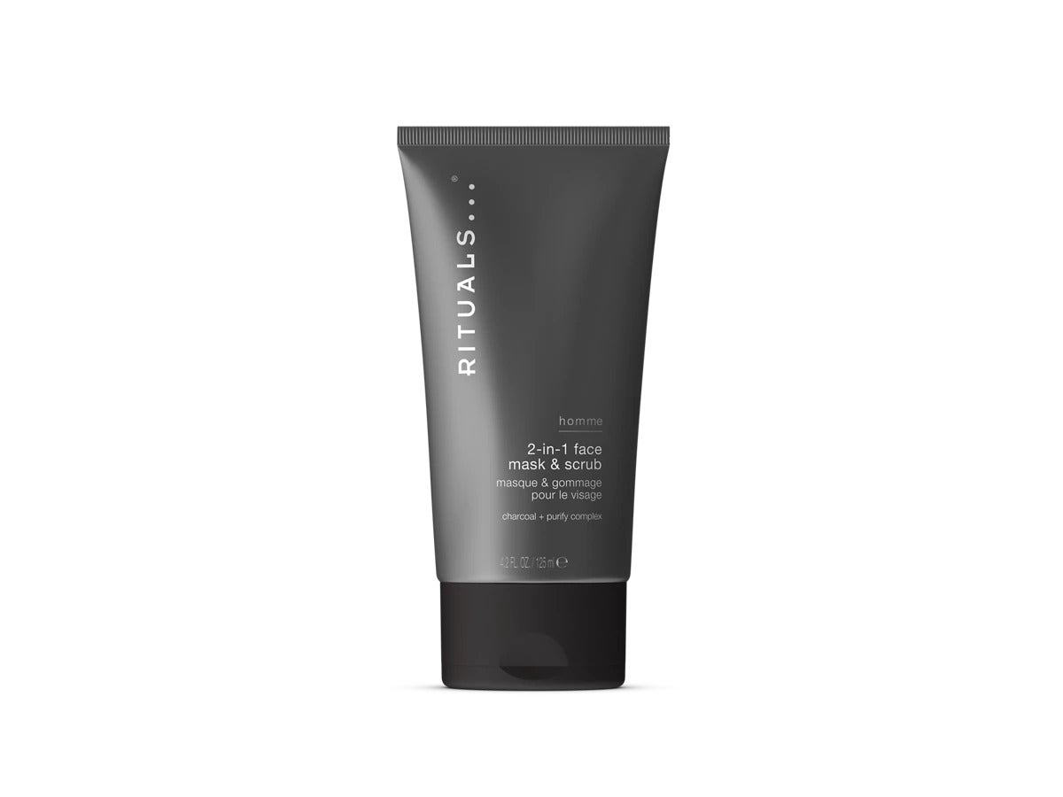 Face mask & scrub - Homme - 125 ml