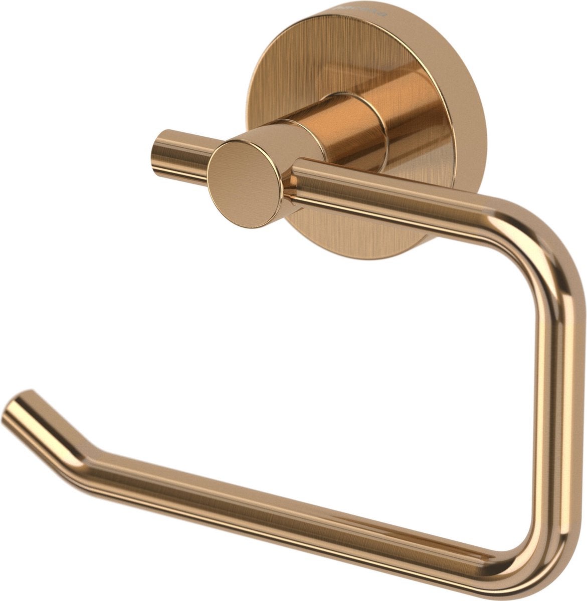 Toiletrolhouder - Kosmos zonder klep - Geborsteld koper