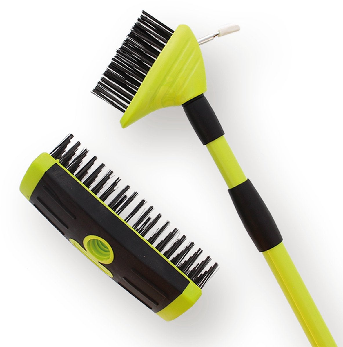 Onkruidborstel - 3 in 1 - Geel 