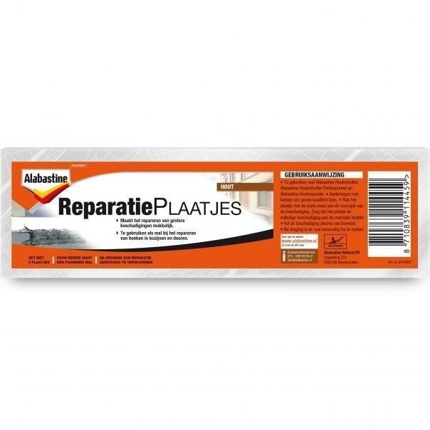 Reparatieplaatjes - Set van 5 - Transparant