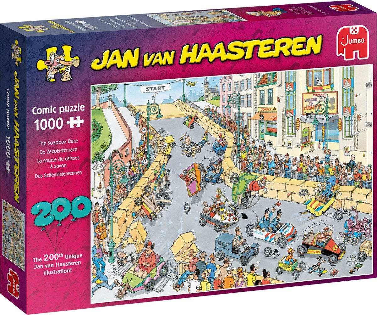 Puzzel - De Zeepkistenrace - (1000 stukjes)