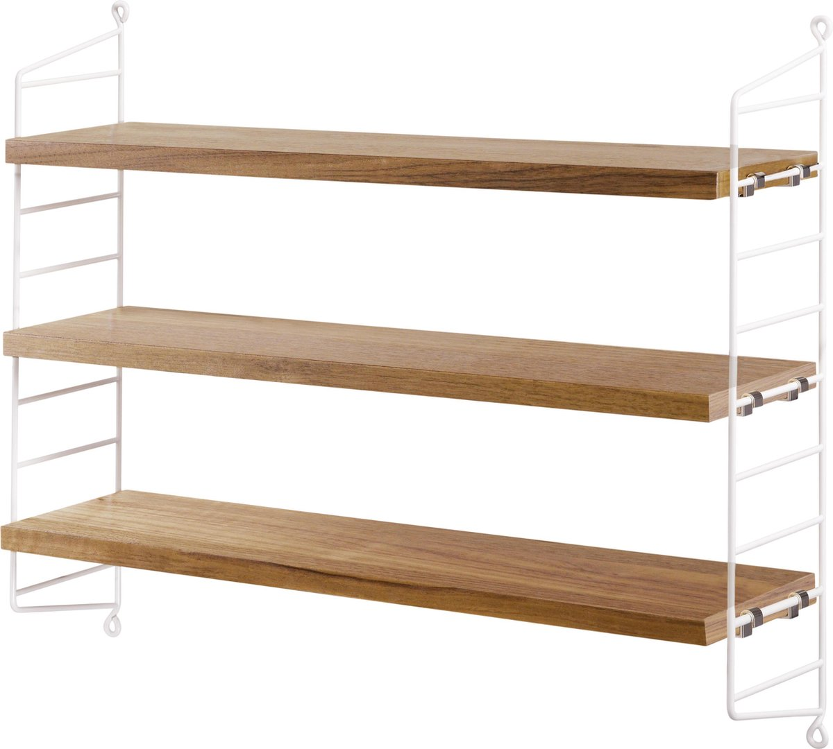 Wandkast - String Pocket - Oak/white