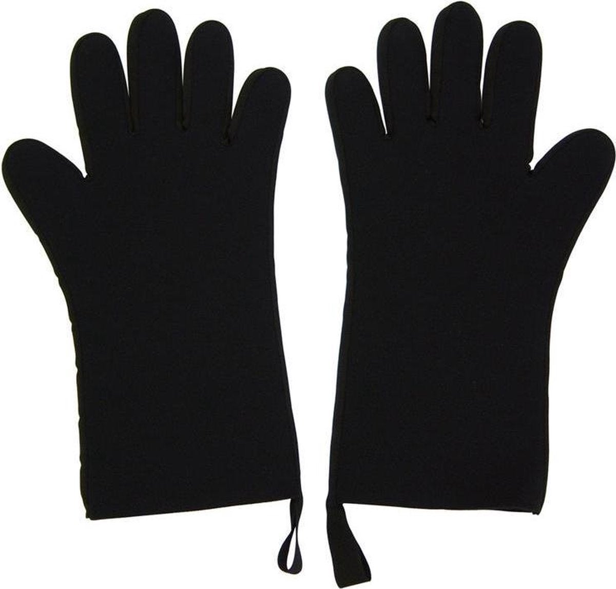 Ovenwant - Met vingers - Zwart